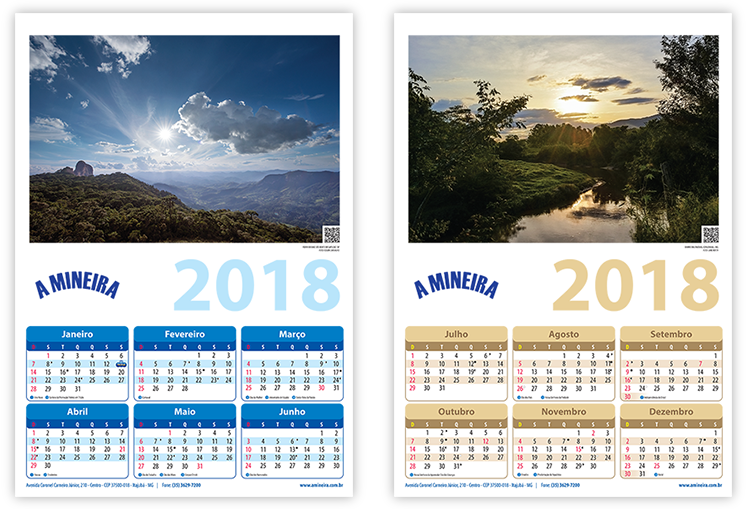 Calendário Anual 2017